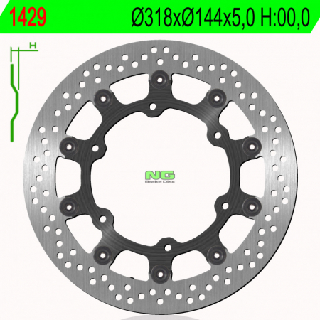 Piese moto - Disc de frana NG 1429