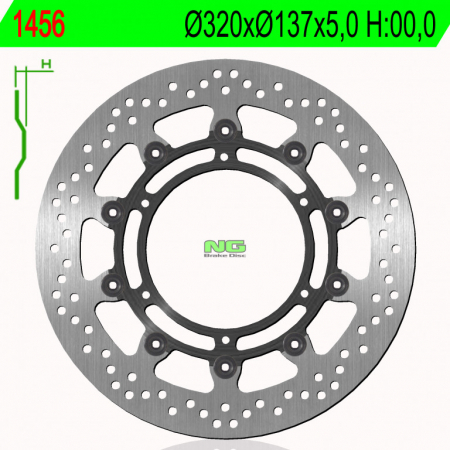 Piese moto - Disc de frana NG 1456