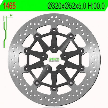 Piese moto - Disc de frana NG 1465