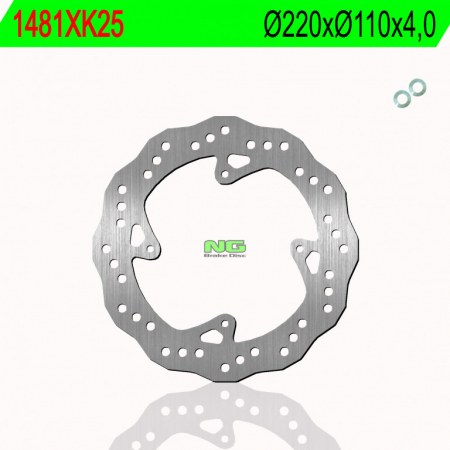 Piese moto - Disc de frana NG 1481XK25 oversize