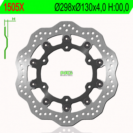 Piese moto - Disc de frana NG 1505X