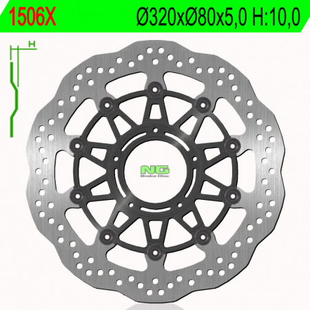 Piese moto - Disc de frana NG 1506X