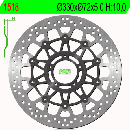 Piese moto - Disc de frana NG 1518