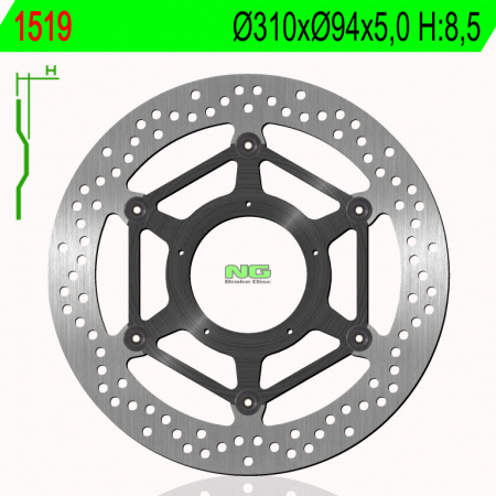 Piese moto - Disc de frana NG 1519