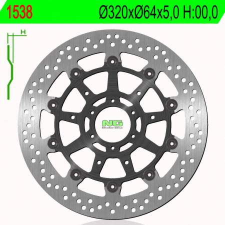 Piese moto - Disc de frana NG 1538