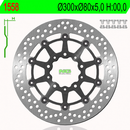 Piese moto - Disc de frana NG 1558