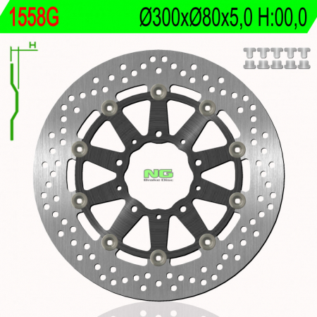 Piese moto - Disc de frana NG 1558G