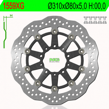 Piese moto - Disc de frana NG 1559XG