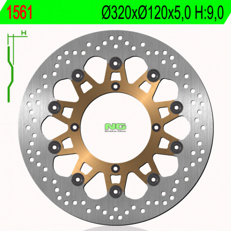 Piese moto - Disc de frana NG 1561