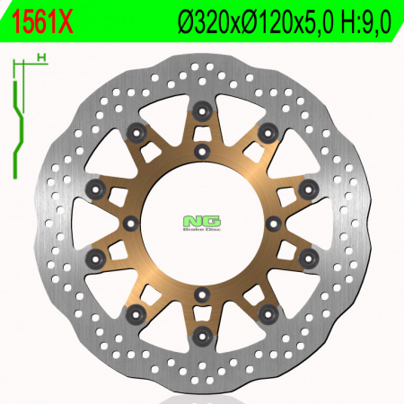 Piese moto - Disc de frana NG 1561X