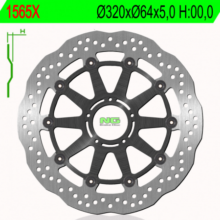 Piese moto - Disc de frana NG 1565X
