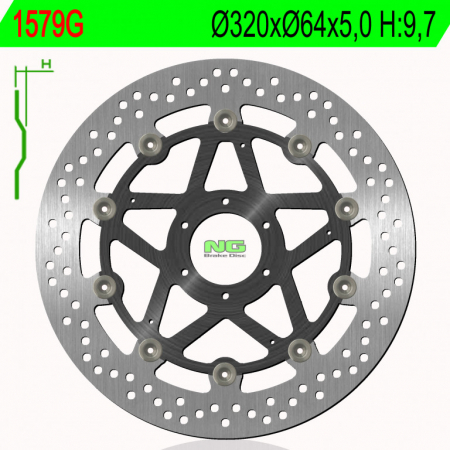 Piese moto - Disc de frana NG 1579G
