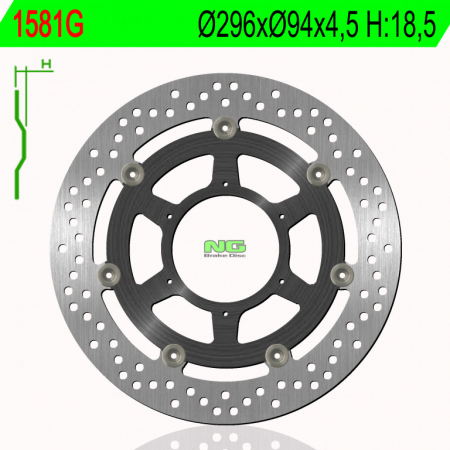 Piese moto - Disc de frana NG 1581G