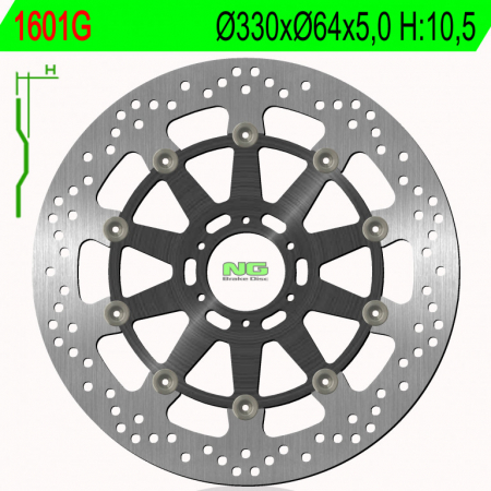 Piese moto - Disc de frana NG 1601G