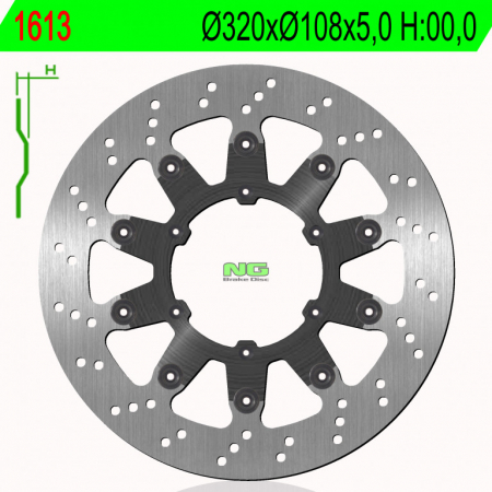 Piese moto - Disc de frana NG 1613