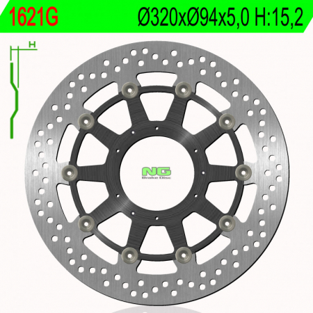Piese moto - Disc de frana NG 1621G