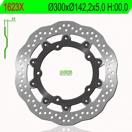 Piese moto - Disc de frana NG 1623X