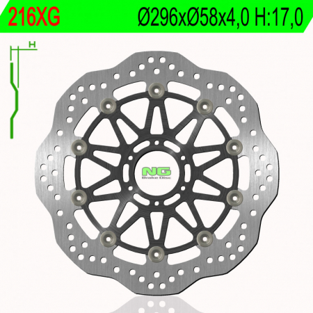Piese moto - Disc de frana NG 216XG