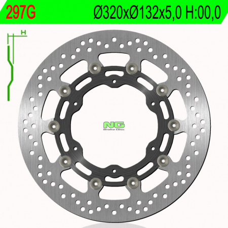 Piese moto - Disc de frana NG 297G