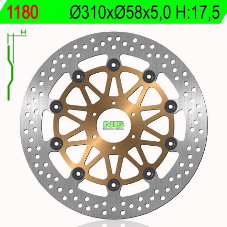 Piese moto - Disc de frana NG