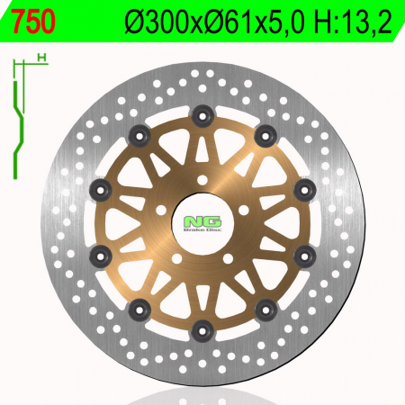 Piese moto - Disc de frana NG