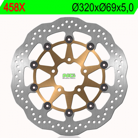 Piese moto - Disc de frana NG 458X