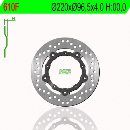 Piese moto - Disc de frana NG 610F