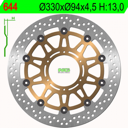 Piese moto - Disc de frana NG 644