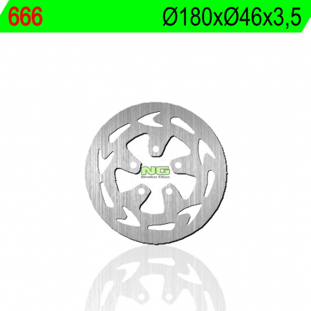 Piese moto - Disc de frana NG 666