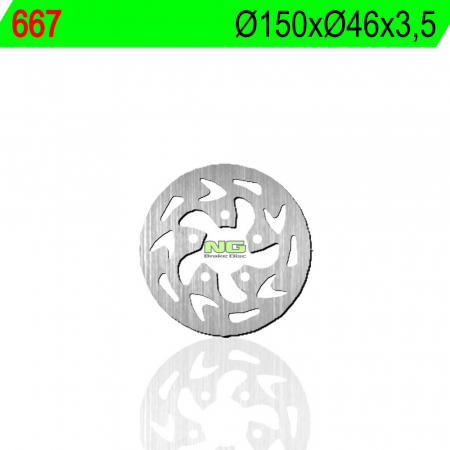 Piese moto - Disc de frana NG 667