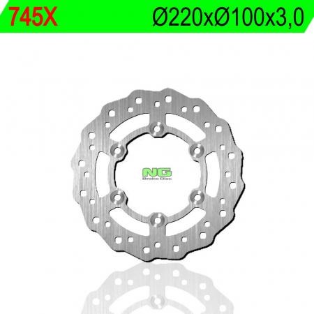 Piese moto - Disc de frana NG 745X