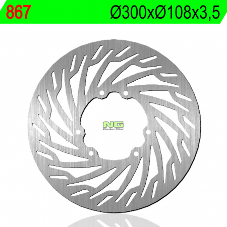 Piese moto - Disc de frana NG 867