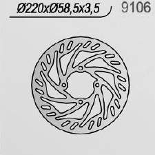 Piese moto - Disc de frana NG 9106