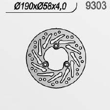 Piese moto - Disc de frana NG 9303