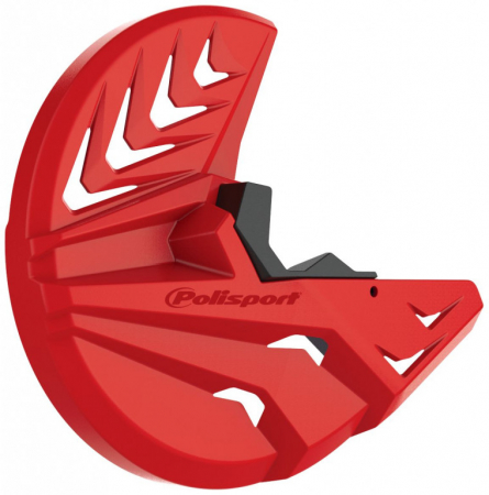 Piese moto - Disk & Bottom Fork Protector POLISPORT PERFORMANCE 8151400007 Red CR04/Black