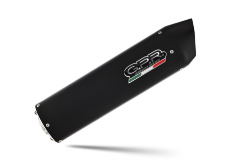 Dual bolt-on silencer GPR FURORE S.43.FUNE Matte Black including removable db killers [4]