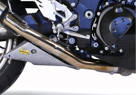 Dual slip-on exhaust GPR FURORE NERO K.121.CAT.FUNE Matte Black including removable db killers, link pipes and catalysts [6]