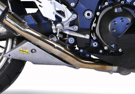 Dual slip-on exhaust GPR TRIOVAL Y.44.CAT.TRI Polished Stainless Steel including removable db killers, link pipes and catalysts [5]