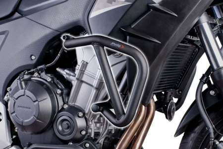 Piese moto - Engine guards PUIG 6539N d 25mm Negru