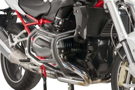 Piese moto - Engine guards PUIG 7768N d 25mm Negru