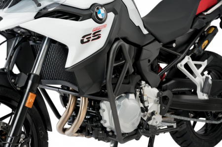 Piese moto - Engine guards PUIG 9780N d 25mm Negru