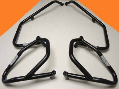 Piese moto - Engine guards RDMOTO CF105KD matt black