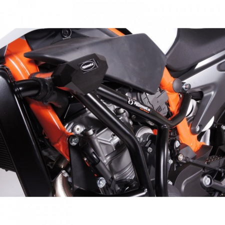 Piese moto - Engine guards RDMOTO CF110KDSLDM matt black
