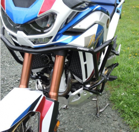 Piese moto - Engine guards RDMOTO CF135KD Negru upper + lower
