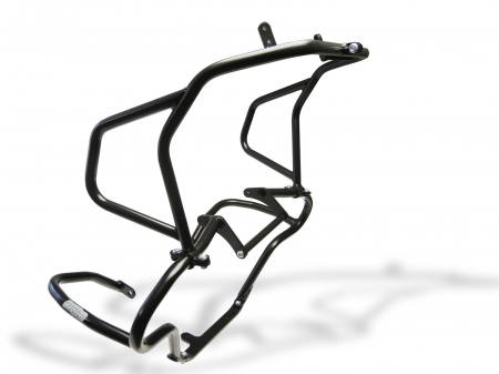 Piese moto - Engine guards RDMOTO CF40KD Negru upper + lower