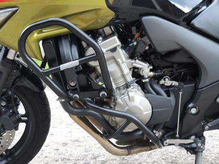 Piese moto - Engine guards RDMOTO CF64KD matt black upper + lower