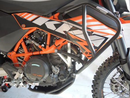 Piese moto - Engine guards RDMOTO CF94KD matt black
