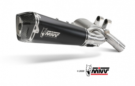Piese moto - Evacuare MIVV DELTA RACE B.037.LDRB Black Stainless Steel