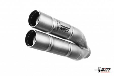 Piese moto - Evacuare MIVV DOUBLE GUN H.041.LDGX Inox