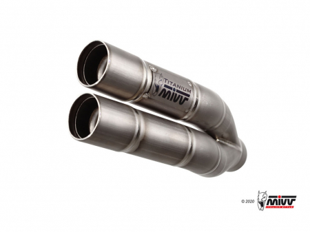 Piese moto - Evacuare MIVV DOUBLE GUN K.052.SDG Full titanium